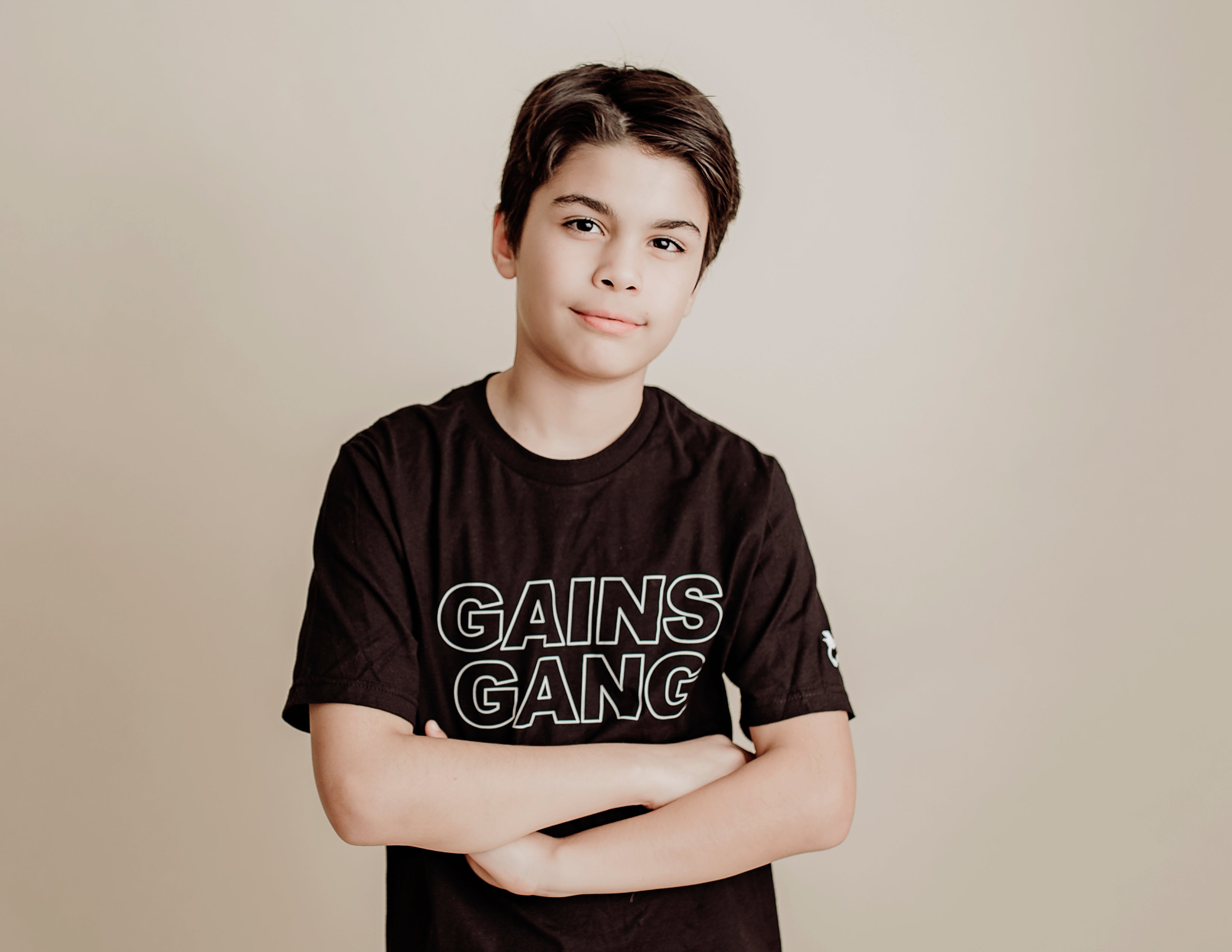 GAINS GANG Youth Tee